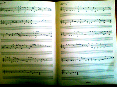 musical score