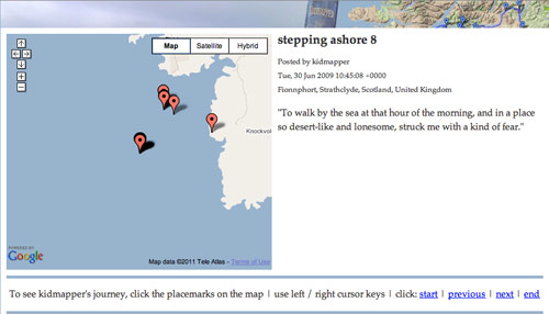 Kidmapped mashup
