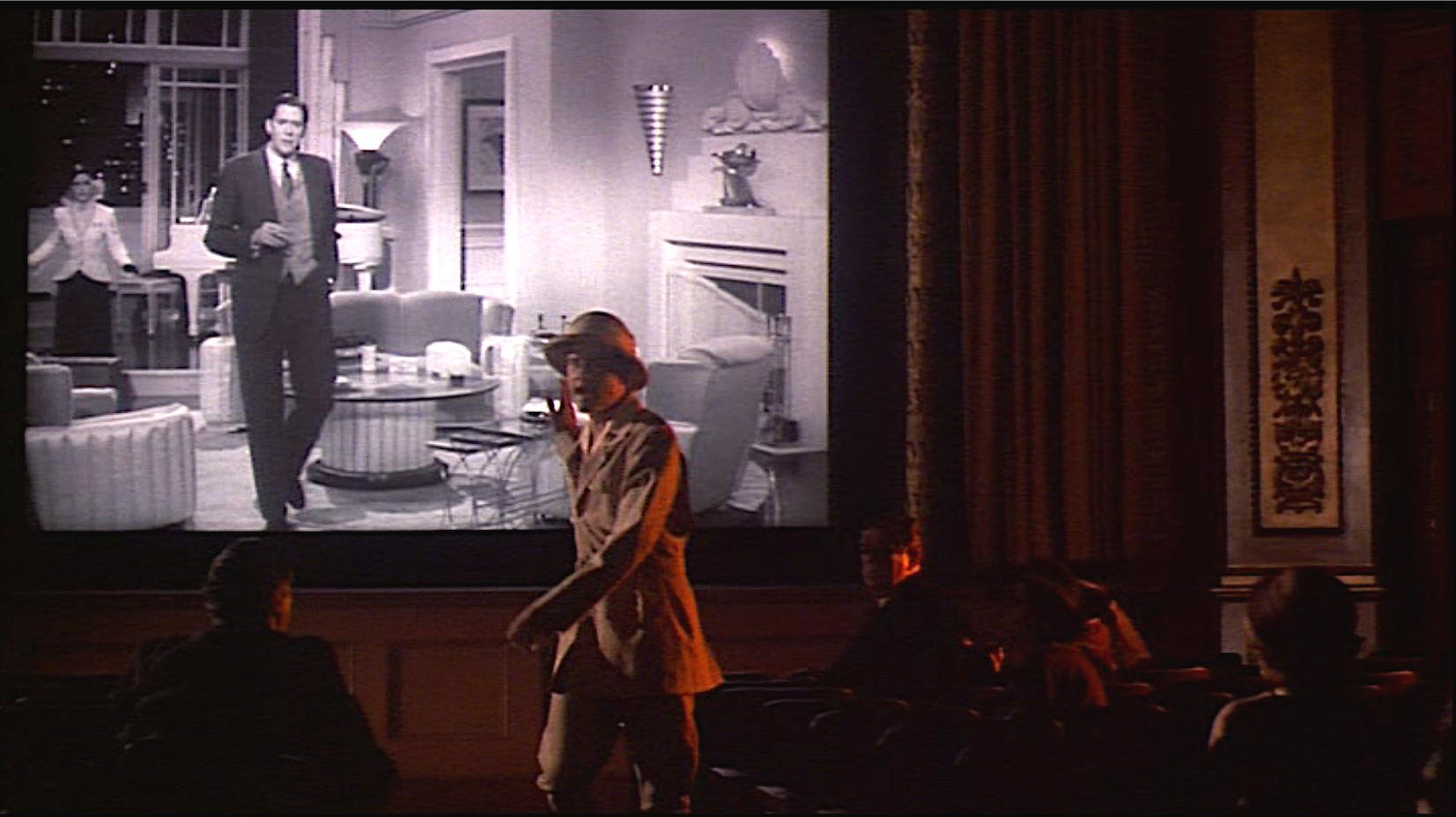 Baxter, on-stage, The Purple Rose of Cairo
