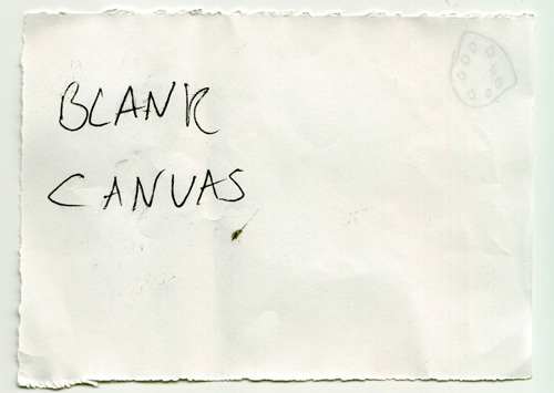 Blank Canvas